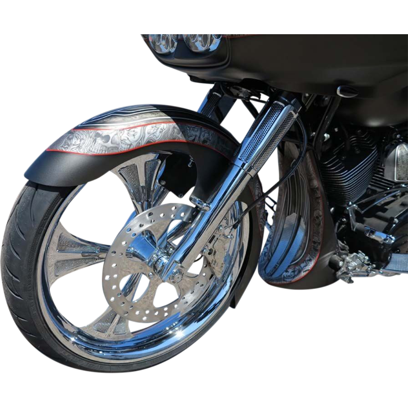 PAUL YAFFE BAGGER NATION 86-13 FLHT FENDER FT THICKY 23 " THICKY23-2013-S
