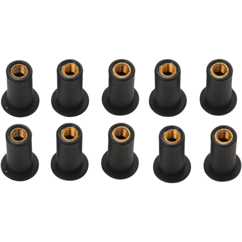 DRAG SPECIALTIES NUT WELL (5027)10-32 10PK 2404-0545