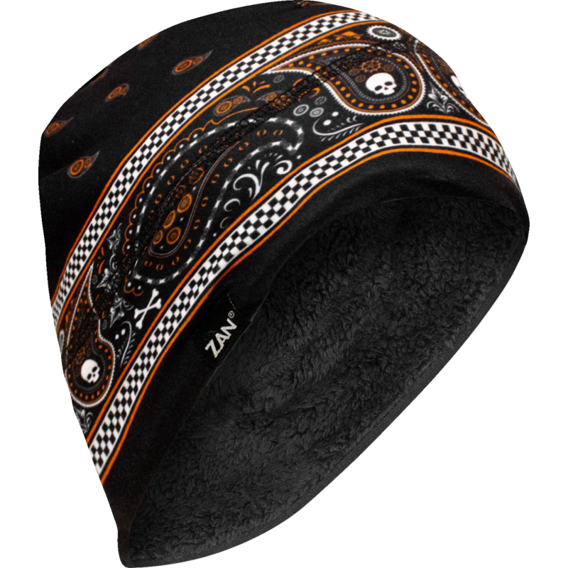 ZAN HEADGEAR HELMET LNR SPFLX FLC HI BK OG WHLH197