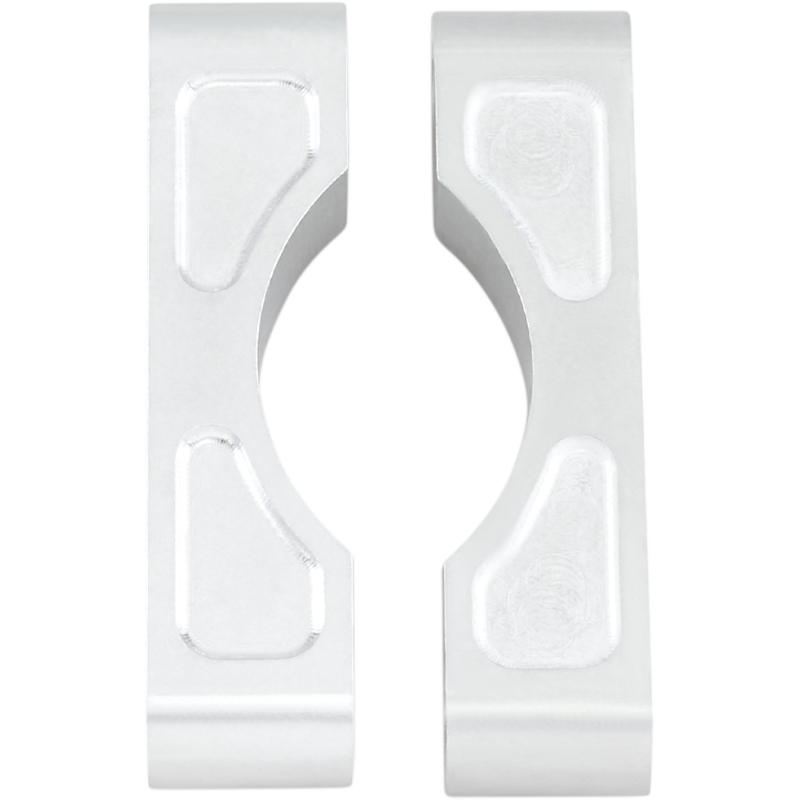 KLOCK WERKS 83-13 FLHT 16/18 RAW FRT FENDER BLOCKS KWFS-01-0103