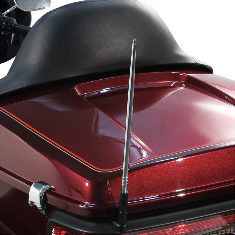 CIRO LLC HIGH CALIBER FLEXIBLE 12" ANTENNA, CHROME 15000