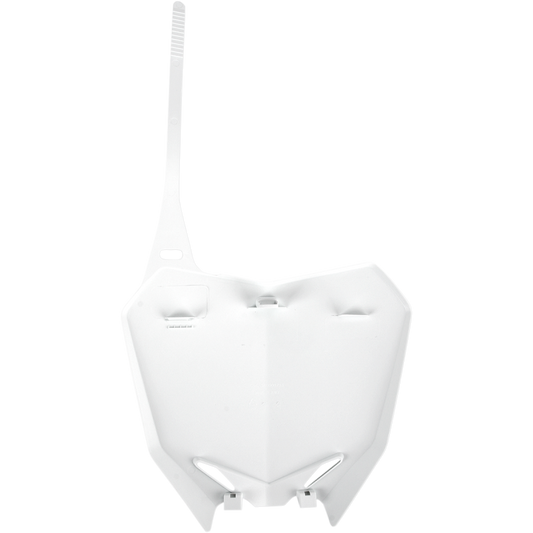 ACERBIS FRONT # PLATE- RMZ450:08-10 WHITE 2113630002