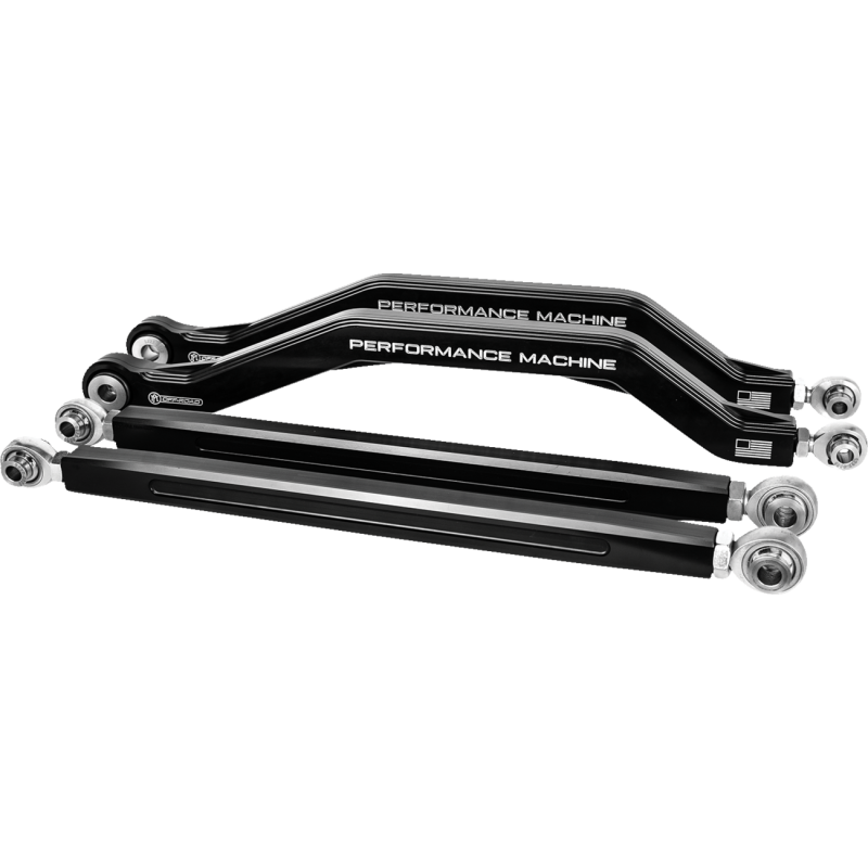 PERFORMANCE MACHINE RADIUS RODS HC BLK CC 0222-2004-BM