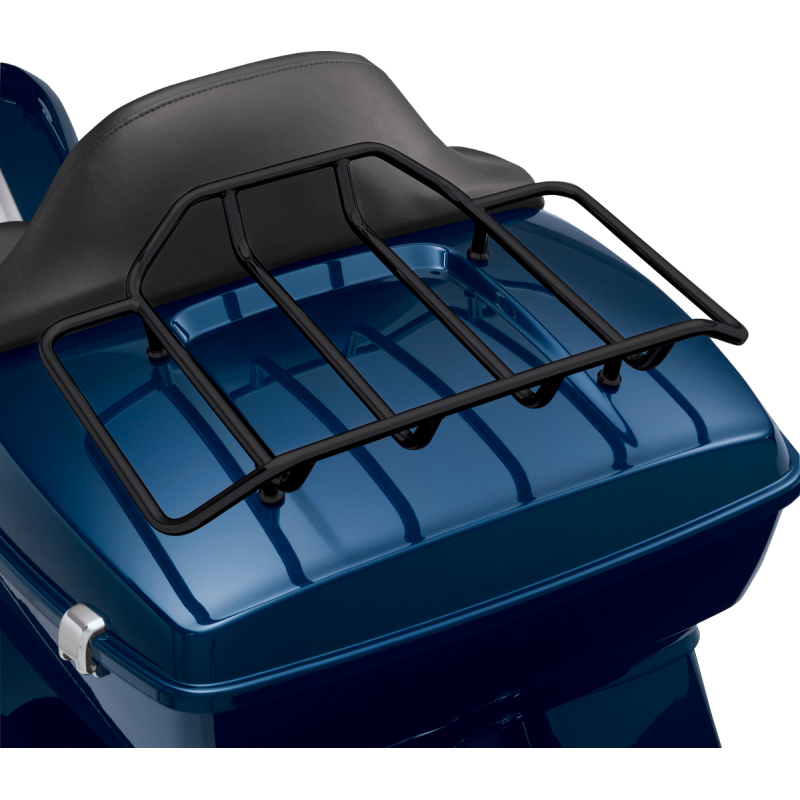 SHOW CHROME BLACK LUGGAGE RACK TOUR-PAK 91-306BK
