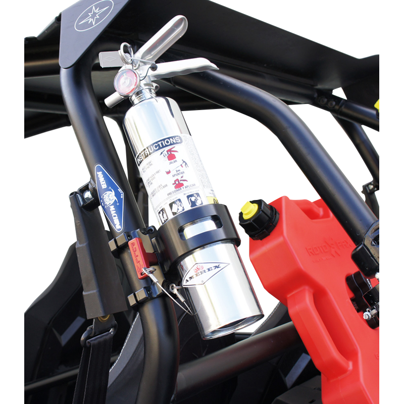 JOKER MACHINE 3" FIRE EXTING MOUNT 1.75" TUBING BLACK 60-401-1