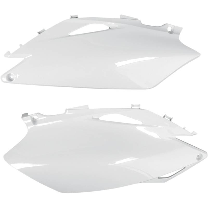 UFO CRF 450 2009 SIDE PANELS WHITE HO04638-041