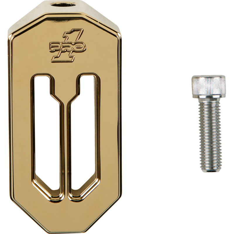 PRO-ONE PERF.MFG. TOURING BRAKE PEG, GOLD TITANIUM NITRIDE COATED 500747TIN