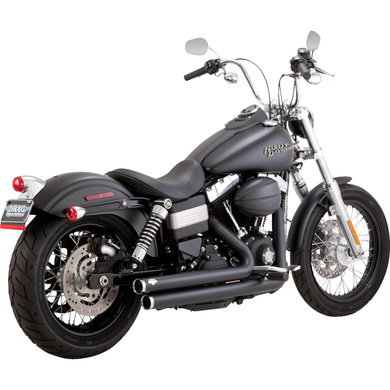 VANCE & HINES 06-09 DYNA BIG SHOT ST BLK 47958