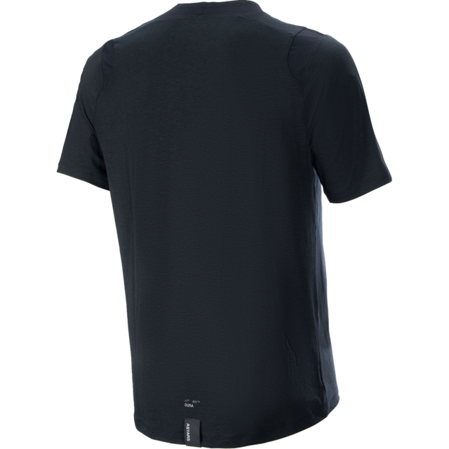 ALPINESTARS A-DURA DRI WOOL SS JERSEY - XL - BLACK 1764224-10-XL