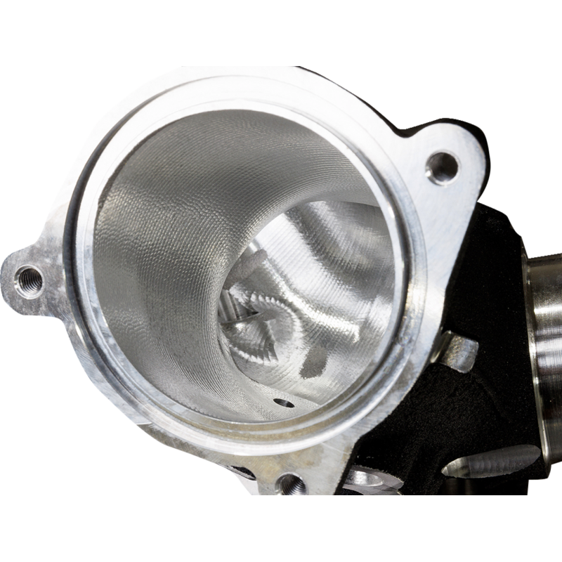 S&S CYCLE MANIFOLD PREMIUM 55MM CNC PORTED BLACK FOR M8 2017-2023 160-0276