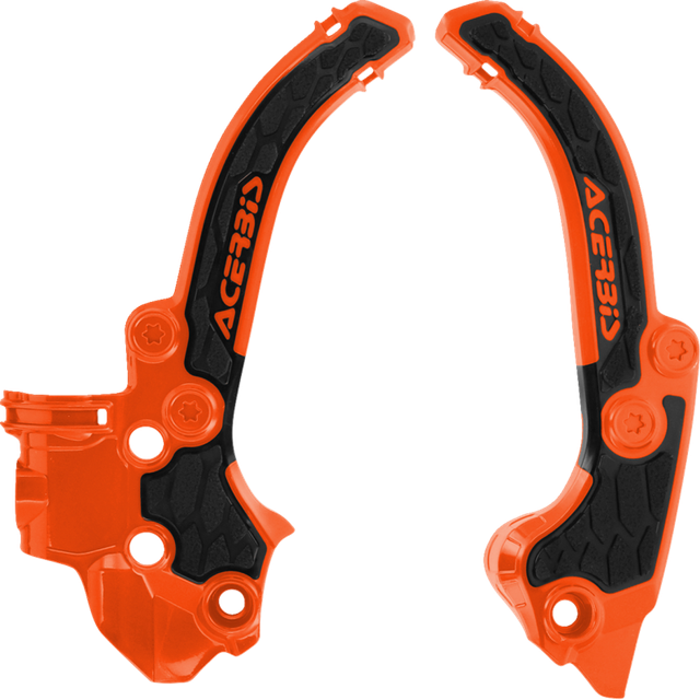 ACERBIS FRAME GUARDS- X-GRIP SX50:24 ORANGE/BLACK 2985911008