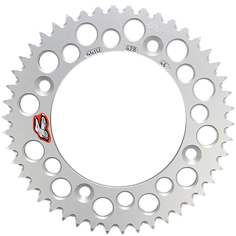 RENTHAL RENTHAL SPROCKET 441U-428-46GP SILVER 441U-428-46GPSI