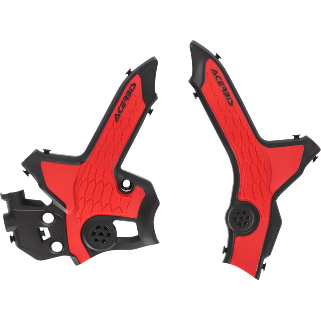 ACERBIS FRAME GUARDS X GRIP CRF300 BLK/RED 2979621042