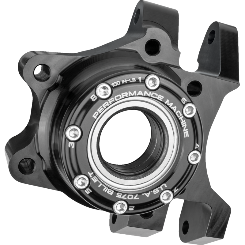 PERFORMANCE MACHINE BEARING CARRIER REAR L 0221-1007-B