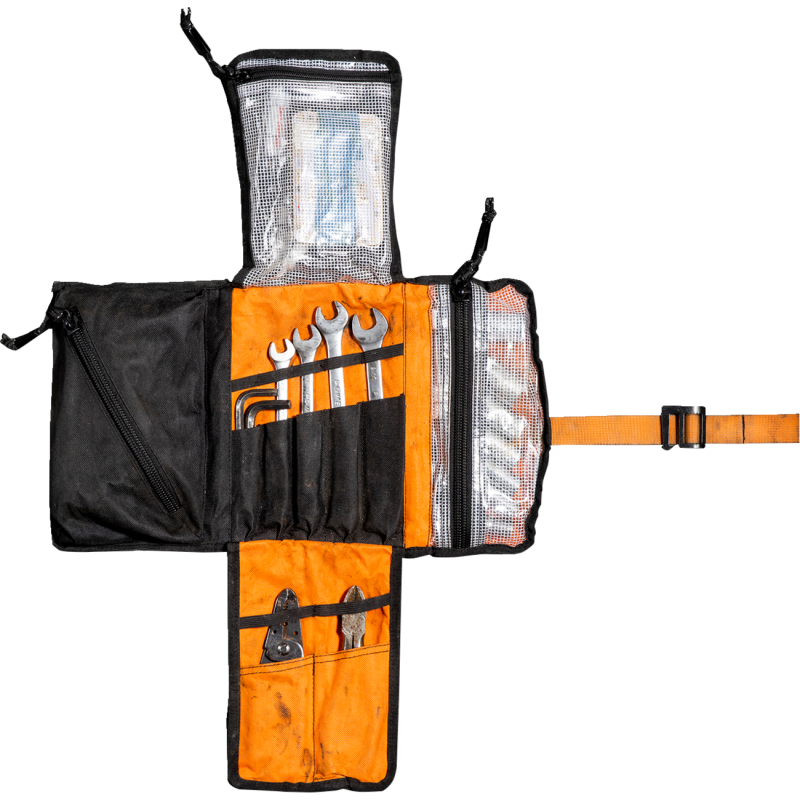 BILTWELL TOOL ROLL EXFIL-0 2.0 BLK 3017-01