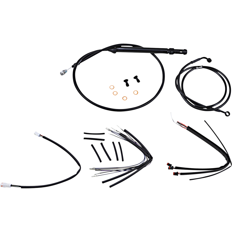 BURLY BRAND CONTROL KIT - 14" GORILLA HANDLEBARS - BLACK B30-1246