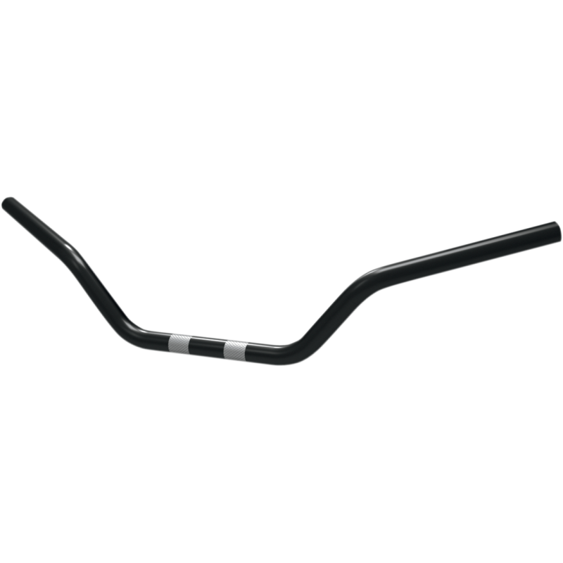 KHROME WERKS 1" BAD BOY H/BARS BLK DIMPLED 300803