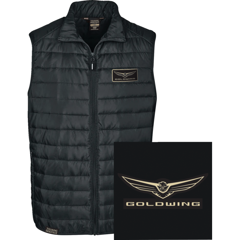 FACTORY EFFEX-APPAREL VEST PUFF GOLDWING BLK 2X 25-85808