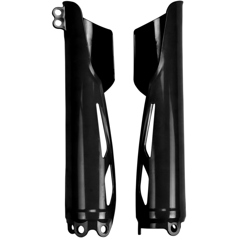 UFO FORK COVERS CRF R/RX BLK HO04695-001