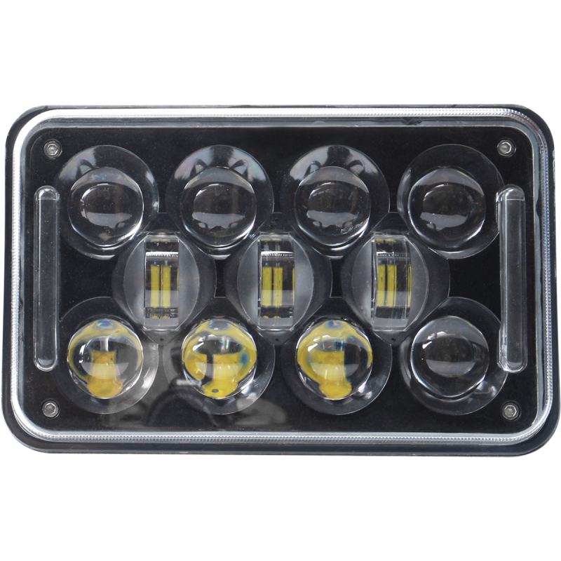 SPEED DEMON LED - DRIVING LIGHT -60W 4X6 S/BEAM REPL LED HEADLGHT BLKOPS 10-20168