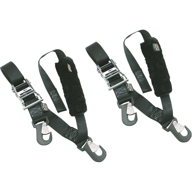 POWERTYE MFG. BIG DADDY 2" TIE DOWNS W/ S/HOOKS/S/TIES 32582-S
