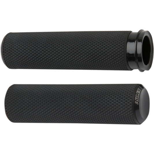 ARLEN NESS GRIPS KNURLED RUBBER FBW BLK 07-327