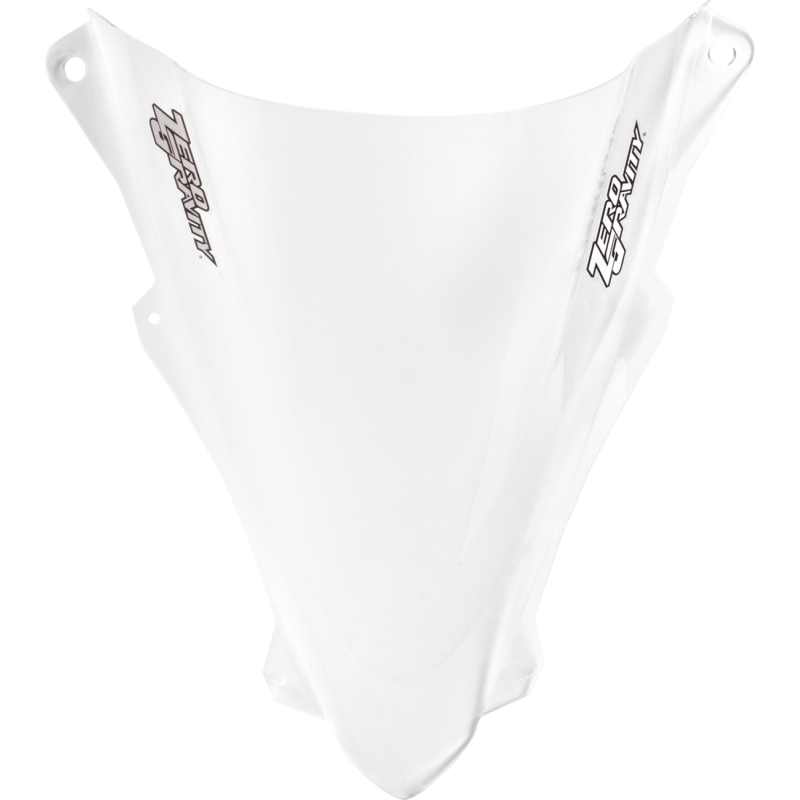 ZERO GRAVITY DOUBLE BUBBLE WINDSCREEN - CLEAR - KAW NINJA ZX-4RR 16-284-01