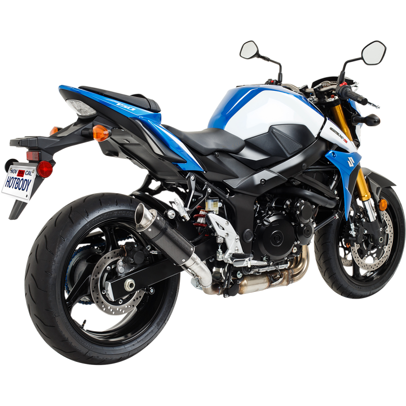 HOT BODIES SLIP-ON CARBON CAN SUZ GSX-S 61501-2400