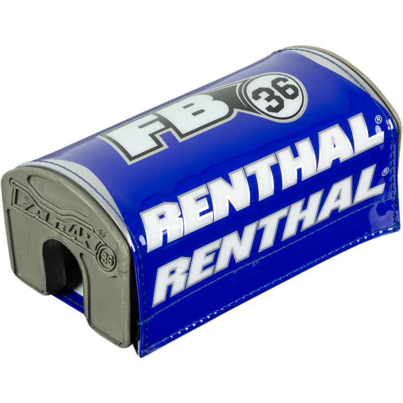 RENTHAL RENTHAL FATBAR36 BAR PAD BLUE/SILVER/WHITE P340 P340