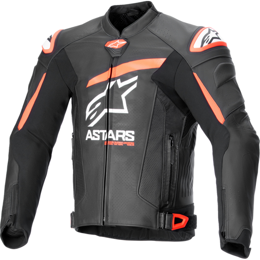 ALPINESTARS (ROAD) JACKET GP PLUS V4 AF BK /RD 58 3100624-1321-58