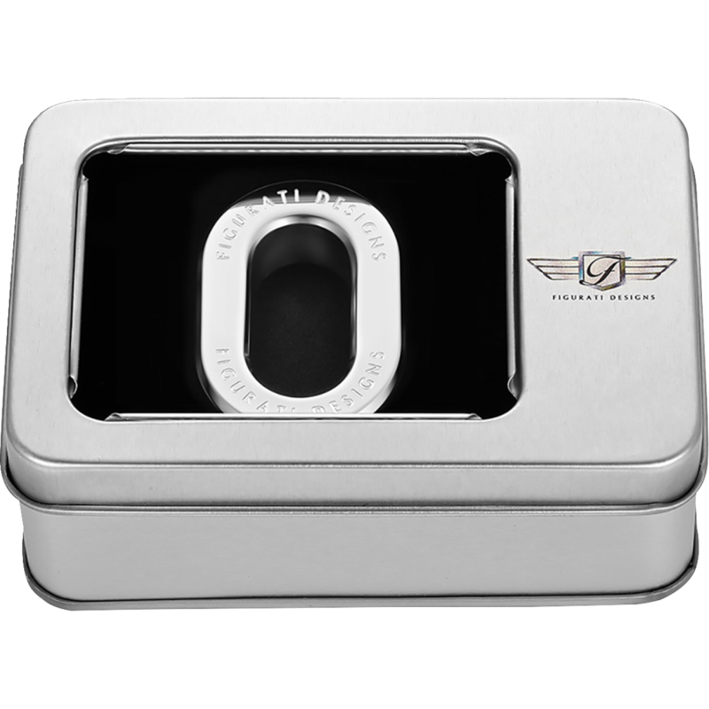 FIGURATI DESIGNS ANTENNA COVER SILVER LEFT FD60-ANTRG-SS