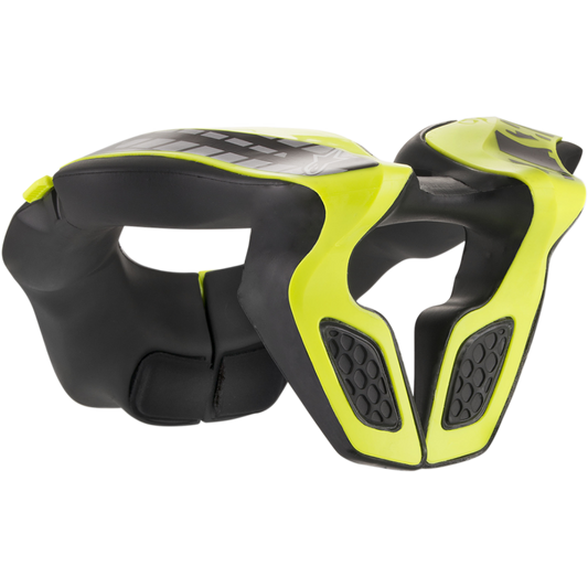 ALPINESTARS NECK SUPPORT (YOUTH)BLK/YEL 6540118-155-O/S