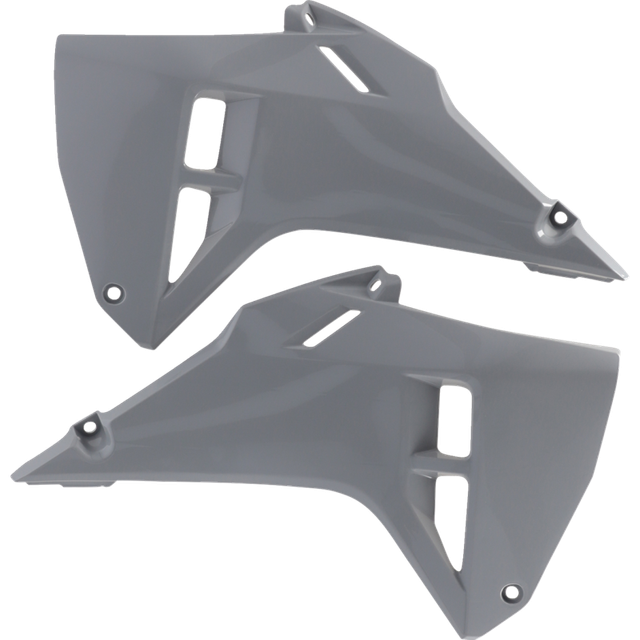 ACERBIS RADIATOR SHROUD- CRF250R/RX, CRF450R/RX:25 GRAY 2986000011