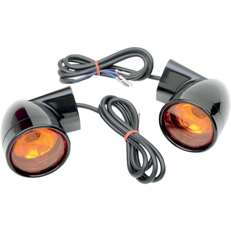 DRAG SPECIALTIES LIGHTS T/S BULLET BLK 94-19 FLHT PR 2020-0567