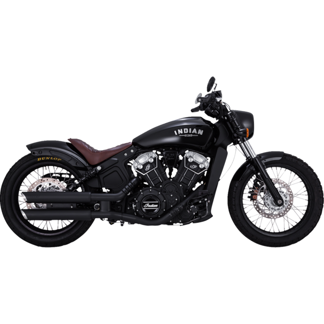 VANCE & HINES MUFFLERS 3"BLK TW SLASH SCOUT 48323
