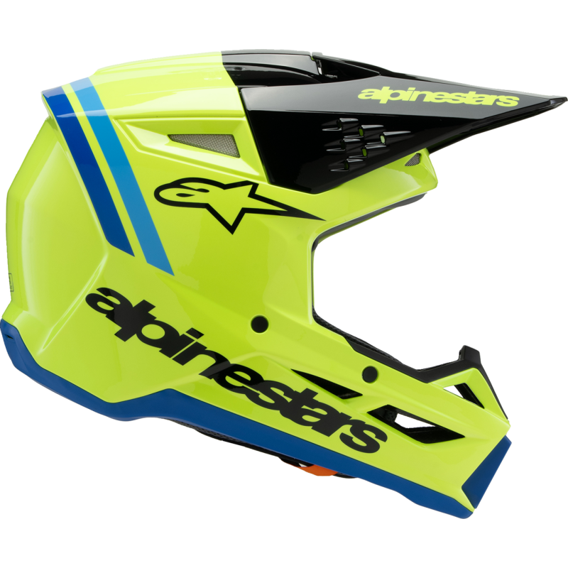 ALPINESTARS HELMET SM3 YTH RADIUM Y/B/BL M ECE06 8301925-5017-YM