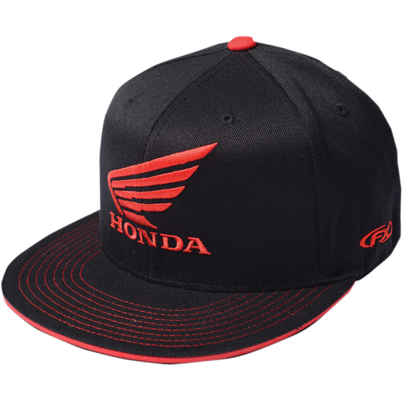 FACTORY EFFEX APPAREL HAT HONDA WING BLACK L/XL 17-88392
