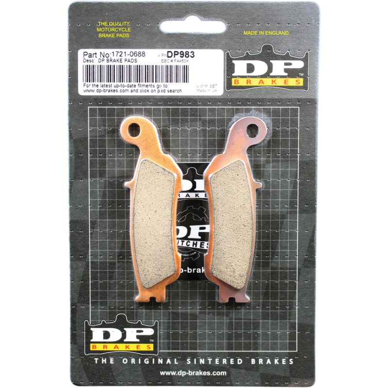 DP BRAKES DP983 STANDARD COMPOUND BRAKE PAD SET DP983