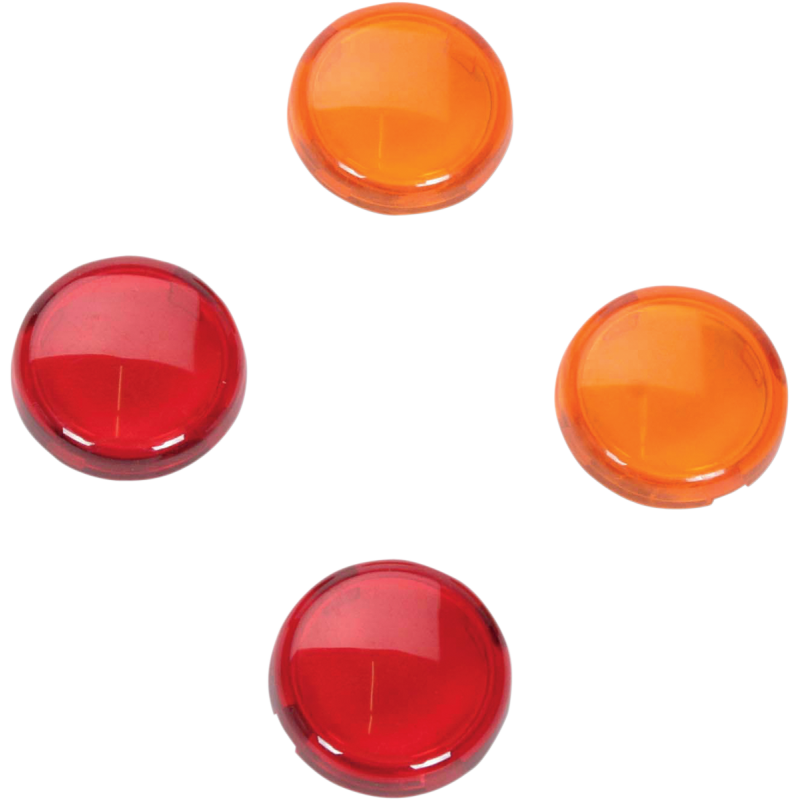 DRAG SPECIALTIES REPLC LENS AMB/RED F/ 358044 (PR) 2020-0119