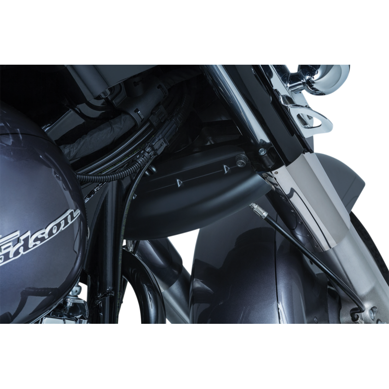 KURYAKYN LOWER TRIP. TREE WIND DEFL, '14-19 FLHT,GL/ BLK PN 1805 KUR1805