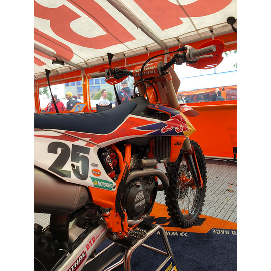 ACERBIS FRAME GUARDS- X-GRIP TC85, SX85:18-22, MC85:ORANGE/BLACK 2686045225