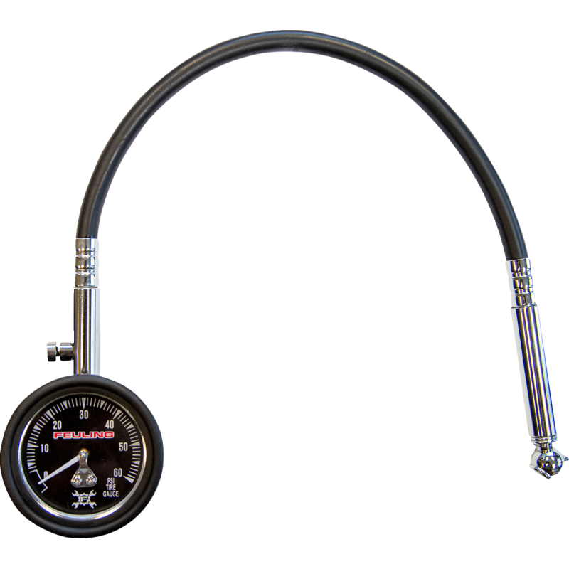 FEULING OIL PUMP CORP. GAUGE TIRE PRESS 0-60 PSI 9047