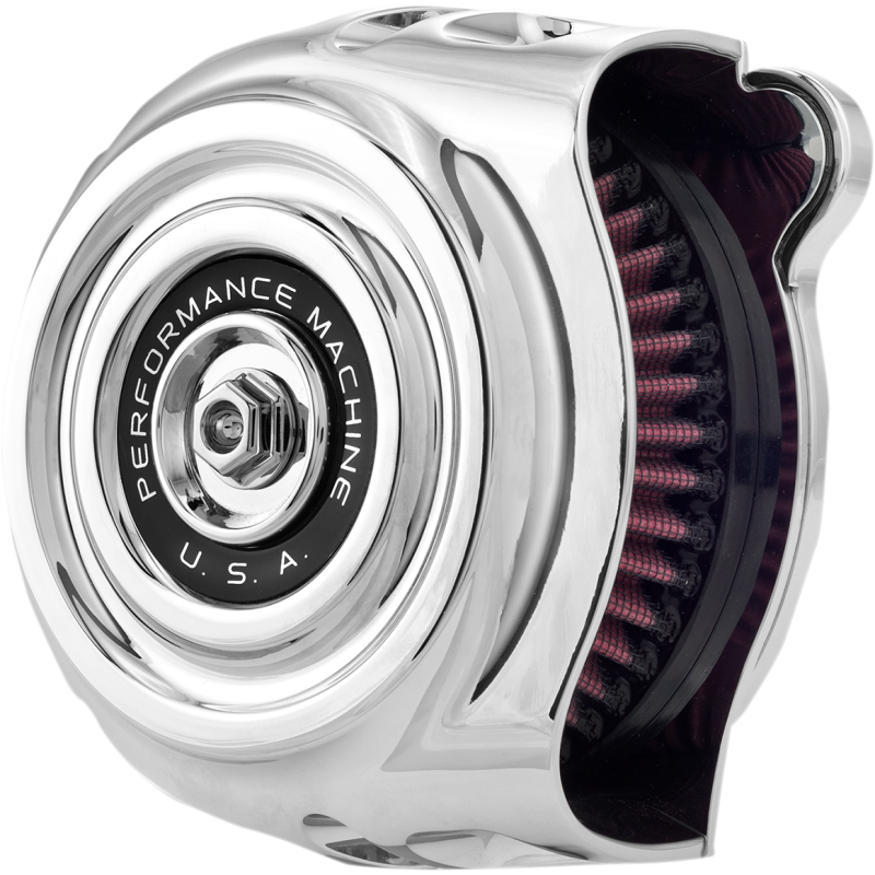 PERFORMANCE MACHINE AIRCLEANER VINT HP M8 CH 0206-2142-CH