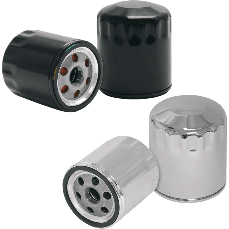 S&S CYCLE 99-17 T/C/17-UP MIL8 BLK OIL FILTER (EA) 31-4103A