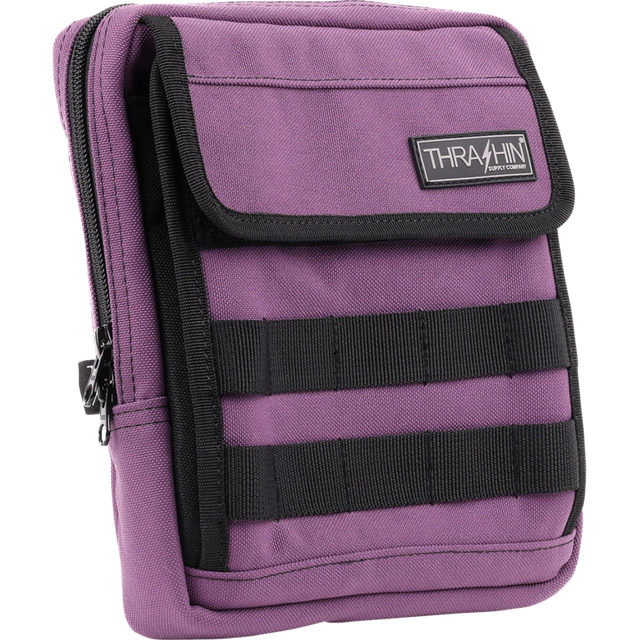 THRASHIN SUPPLY CO. BAG HANDLEBAR TSC SLIM PURPLE THB-0033