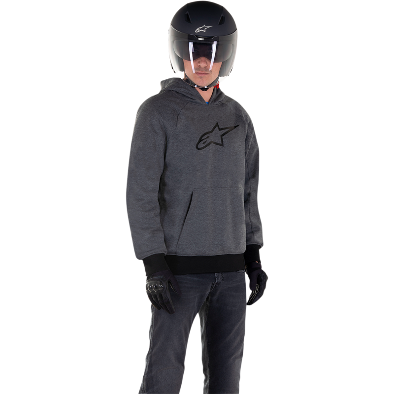 ALPINESTARS (ROAD) JKT/HOODIE AGELESS GRY XL 4209221-9126-XL