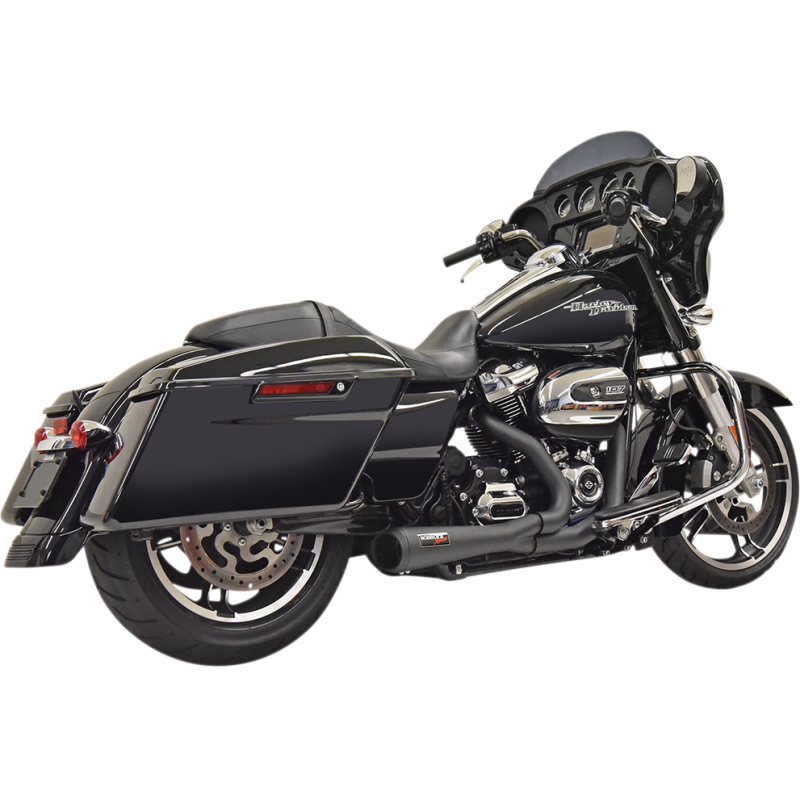 BASSANI XHAUST 17-UP FL EXHAUST 2:1 SHORT MEGA BLK 1F42RB