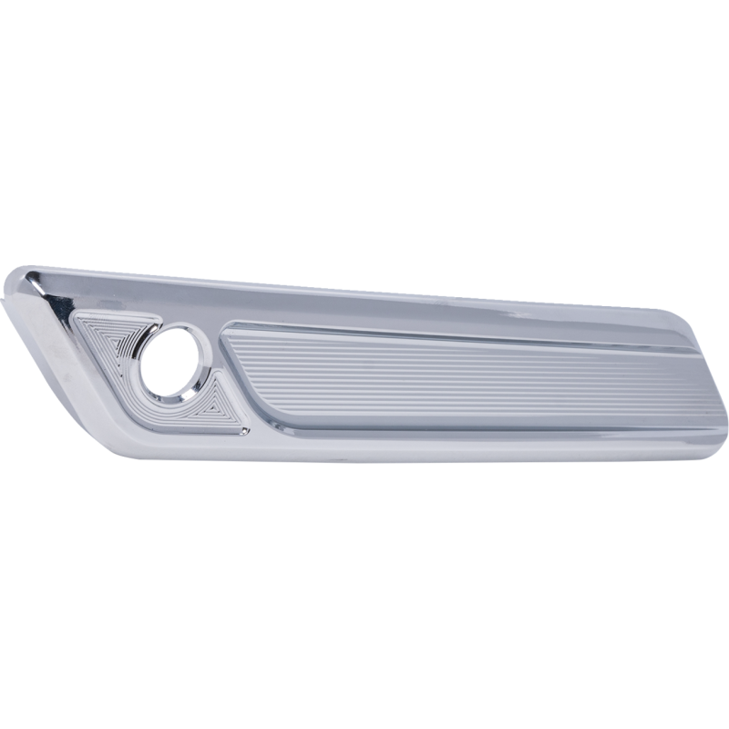 KODLIN SADDLEBAG LATCH COVERS NEW STYLE FOR HD TOURING, CHROME K59491