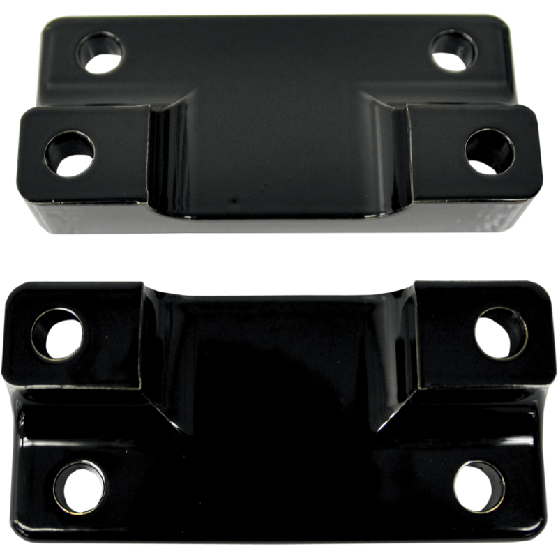 DRAG SPECIALTIES 80-13 FLHT ADAPTS FLSTF FRT FENDER GL/BL 1410-0064