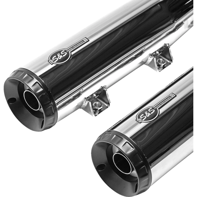 S&S CYCLE MUFFLER SLIP-ON GRAND NATIONAL CHROME 49 STATE SCOUT 4110-156